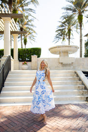 Bella Dress - Blue