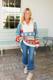 Bonnie Sweater - Blue Multi