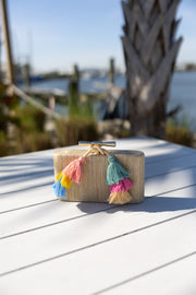 Raffia Clutch