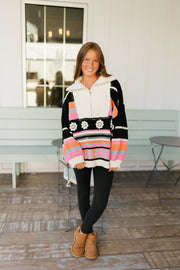 Bonnie Sweater - Black Multi