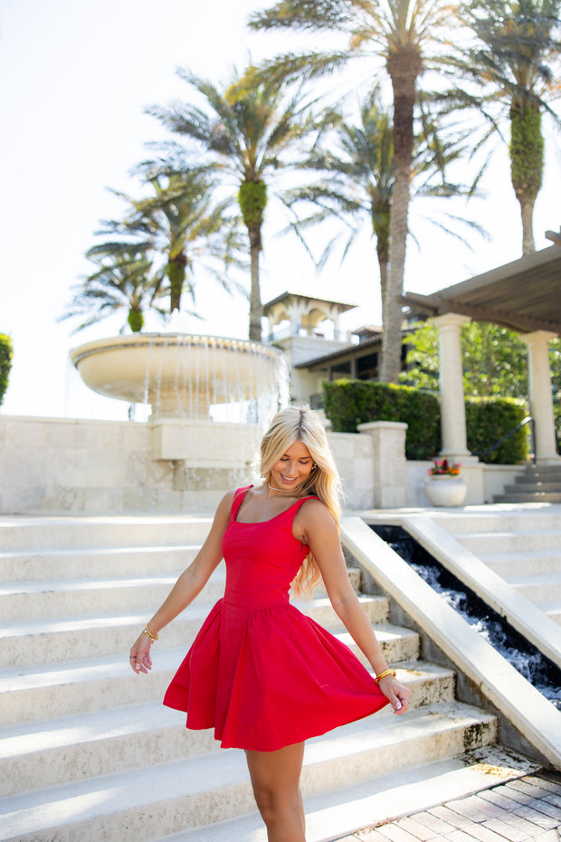Posie Dress - Red