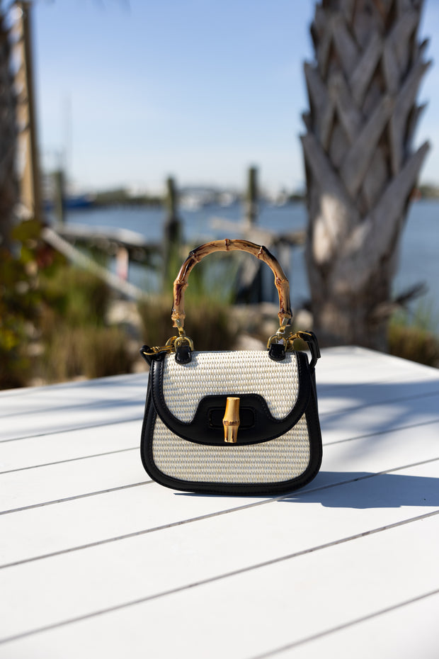 Aly Saddle Bag - Black