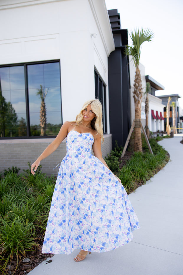 Mable Floral Midi Dress