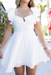 Sophia Dress - White